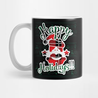 Happy Holidays Santa Claus Mug